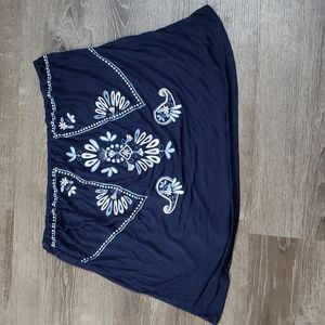 Torrid Lightweight Embroidered Skirt Size 4X